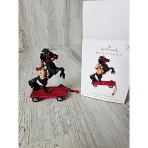Hallmark pony Xmas 2012 horse new Xmas tree there